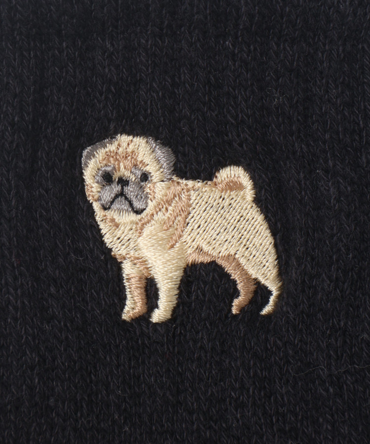 dog刺繍ソックス