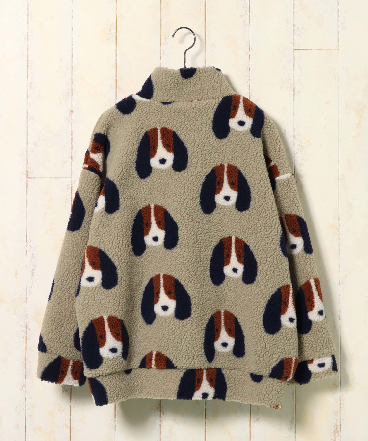 dogボアブルゾン