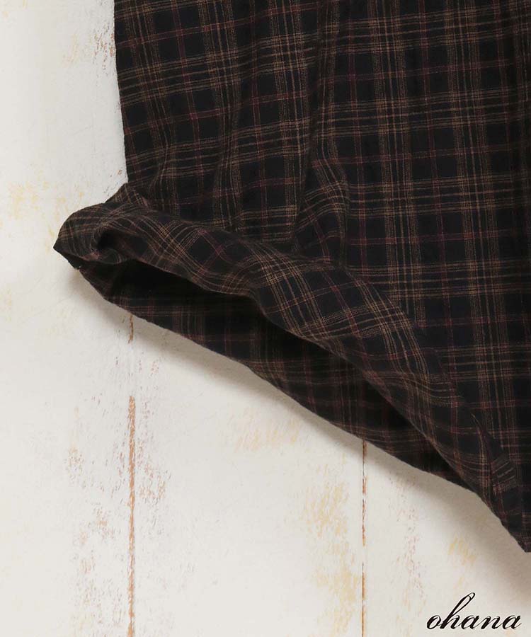 ≪SALE≫＜ohana＞Aラインシャーリングワンピース