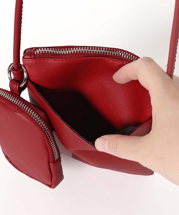 ポーチ付きミニショルダー