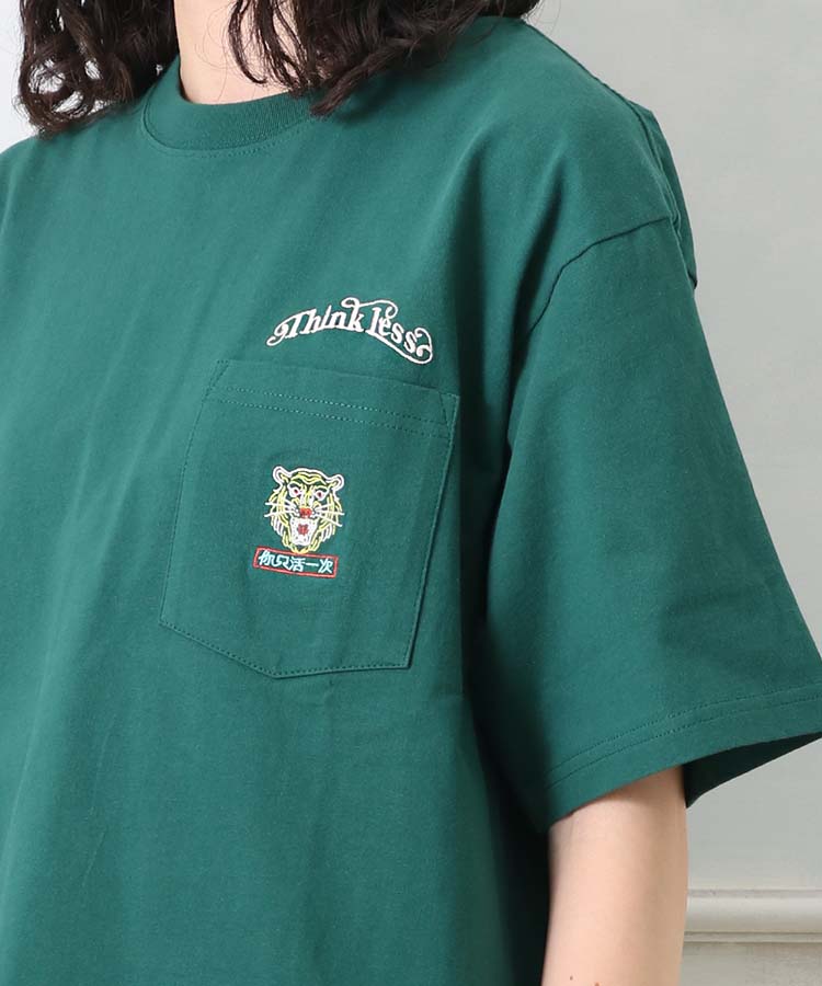 ≪SALE≫トラポケット刺繍Tシャツ