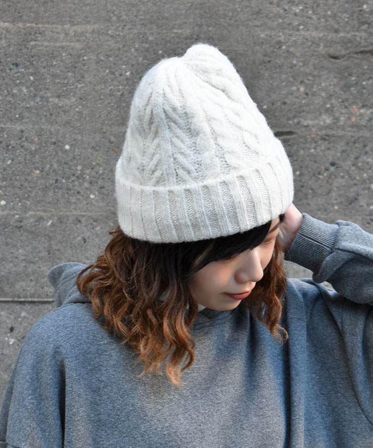 ≪SALE≫ケーブルニット帽