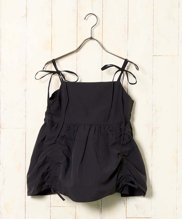 タフタドロストキャミ