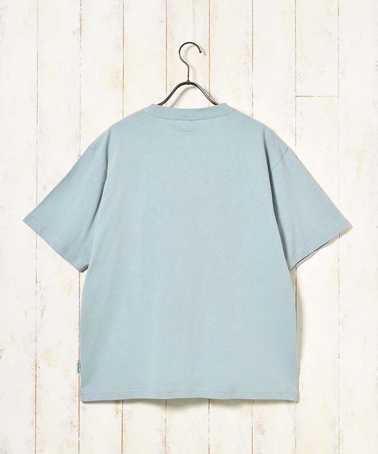 ハシビロコウロゴポケットＴシャツ