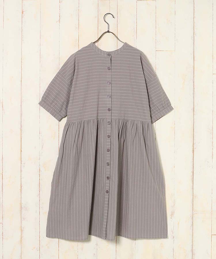 ≪SALE≫ボーダー切替ワンピース