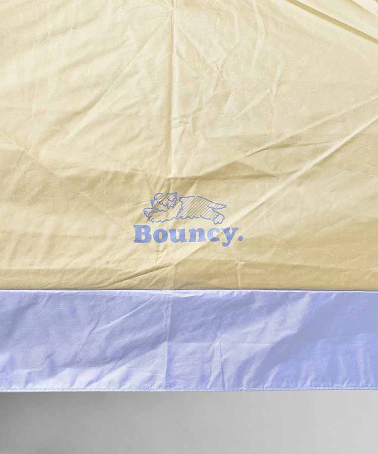 Bouncy.軽量バイカラー晴雨兼用折りたたみ傘