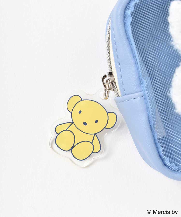 miffyブルードレスカラビナ付ポーチ