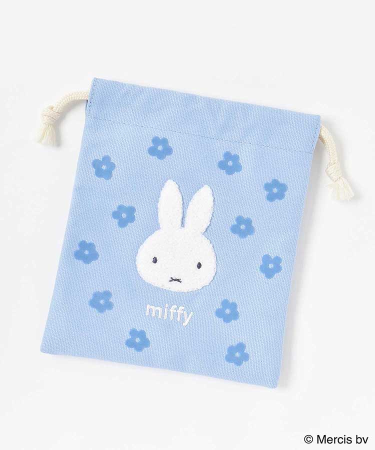 miffyブルードレス巾着