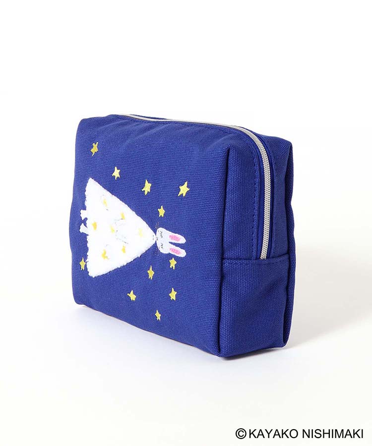 わたしのワンピースサガラ刺繍ペンケース