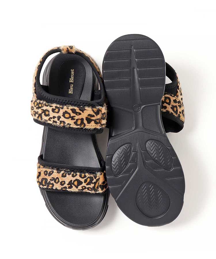 ≪SALE≫厚底2ベルトサンダル