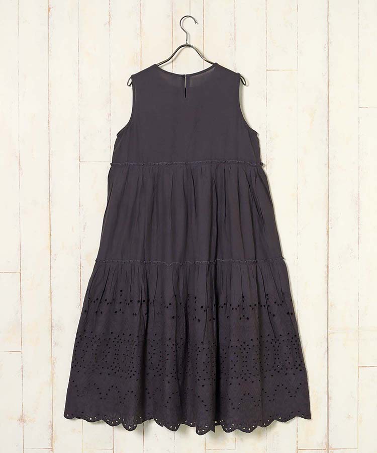 ≪SALE≫ティアード刺繍ワンピース