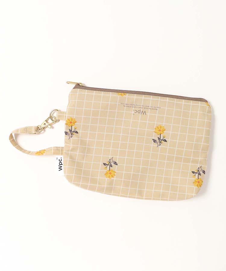 プレイドフラワー折りたたみ雨傘