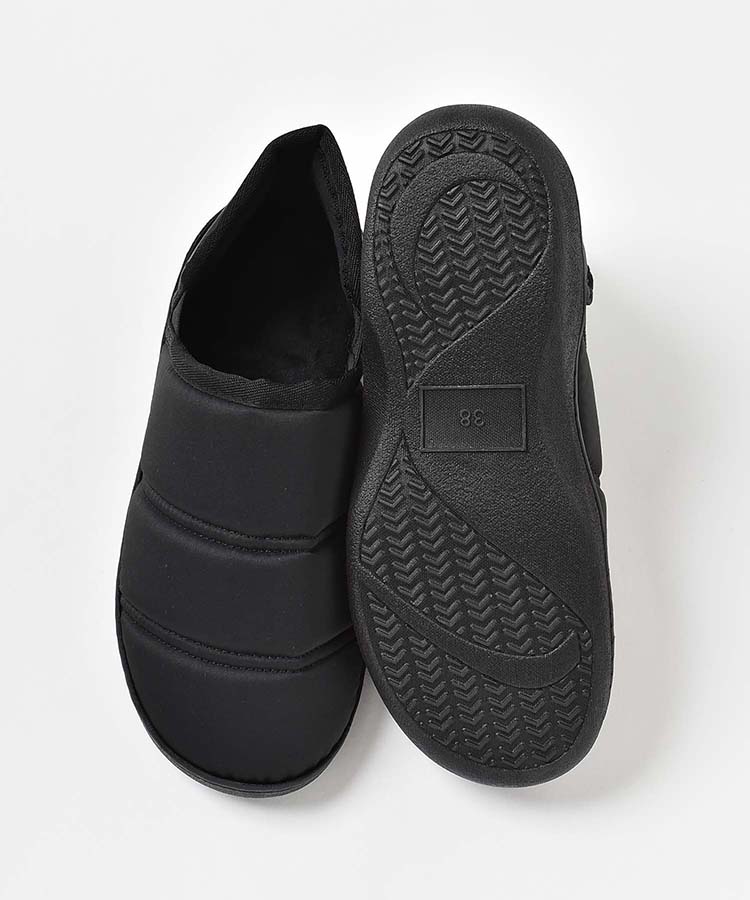 キルトモックシューズ