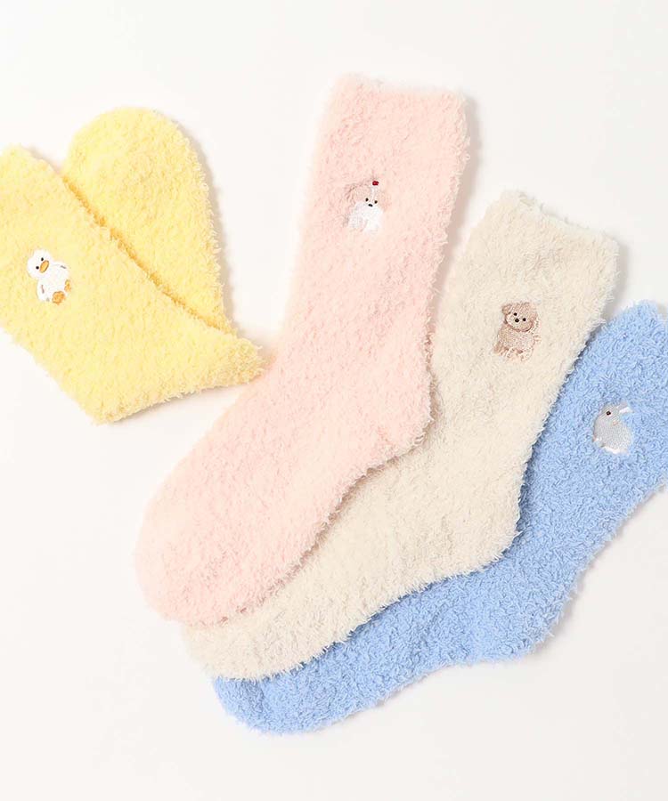 ≪SALE≫スワンネルおやすみルームソックス