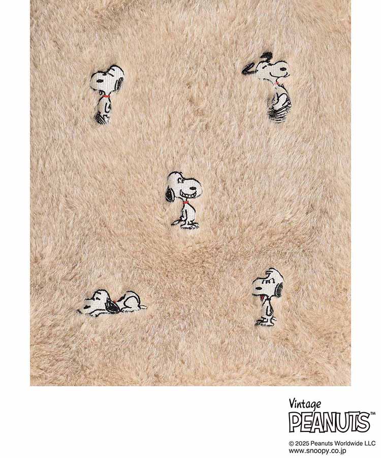 PEANUTSファーショッパートート