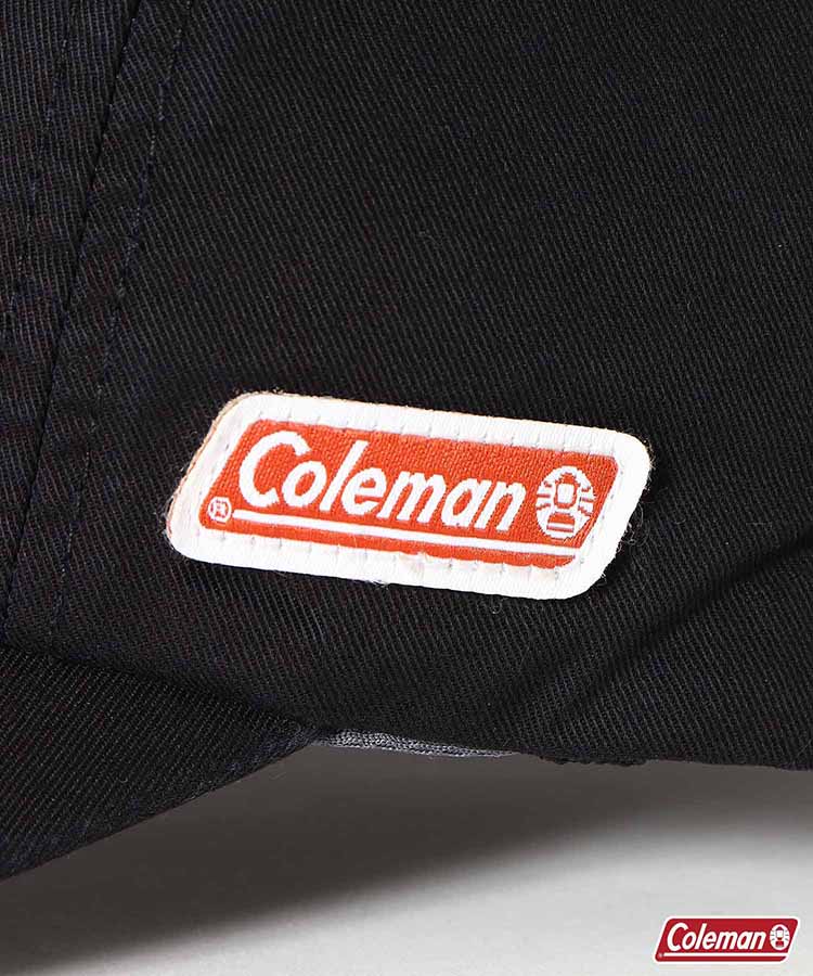 colemanくま刺繍ウォッシュキャップ