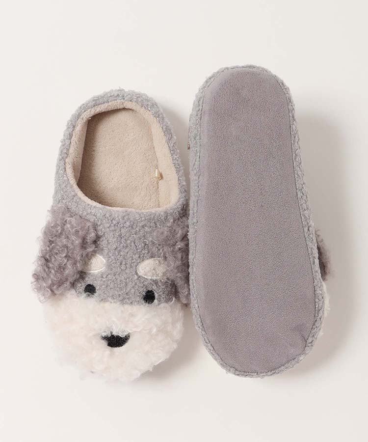 シュナウザーボアスリッパ