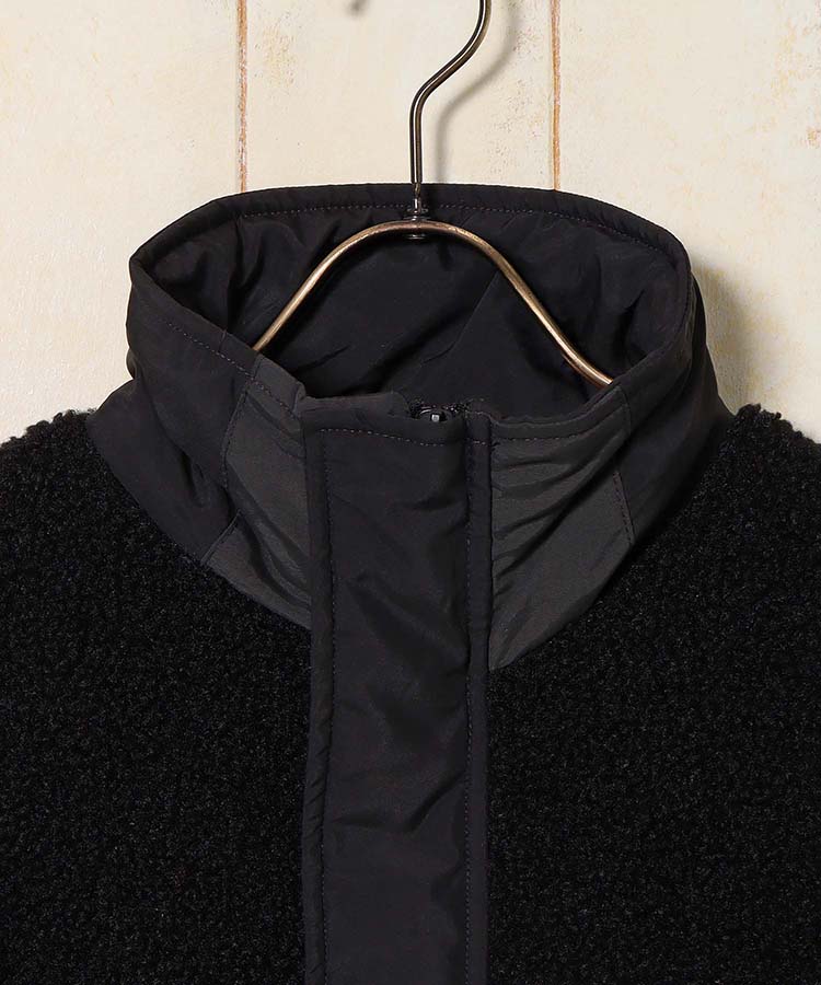 ボアナイロンオーバーコート