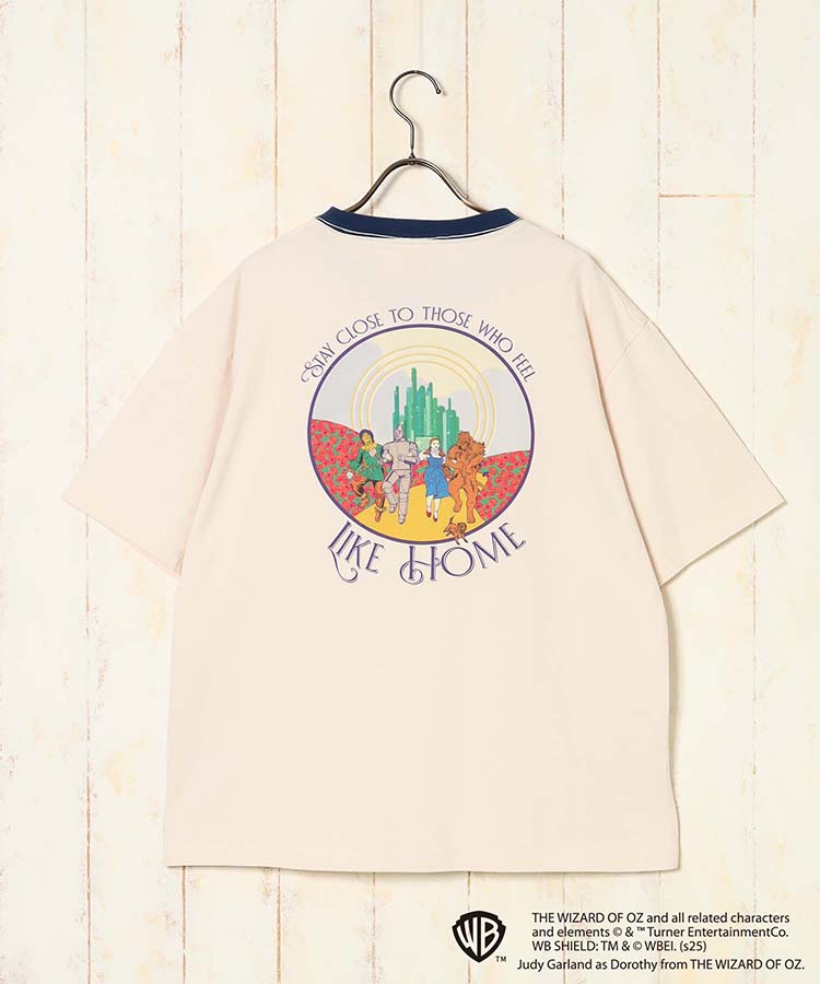 オズの魔法使リンガーバックプリントTシャツ