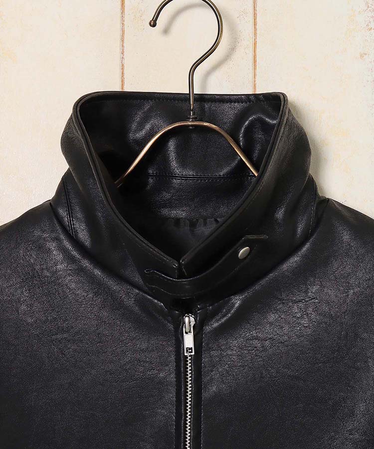 フェイクレザージャケット