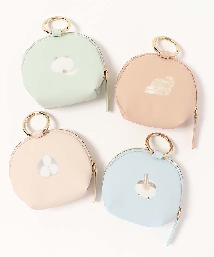 モフットシェル型ミニポーチ