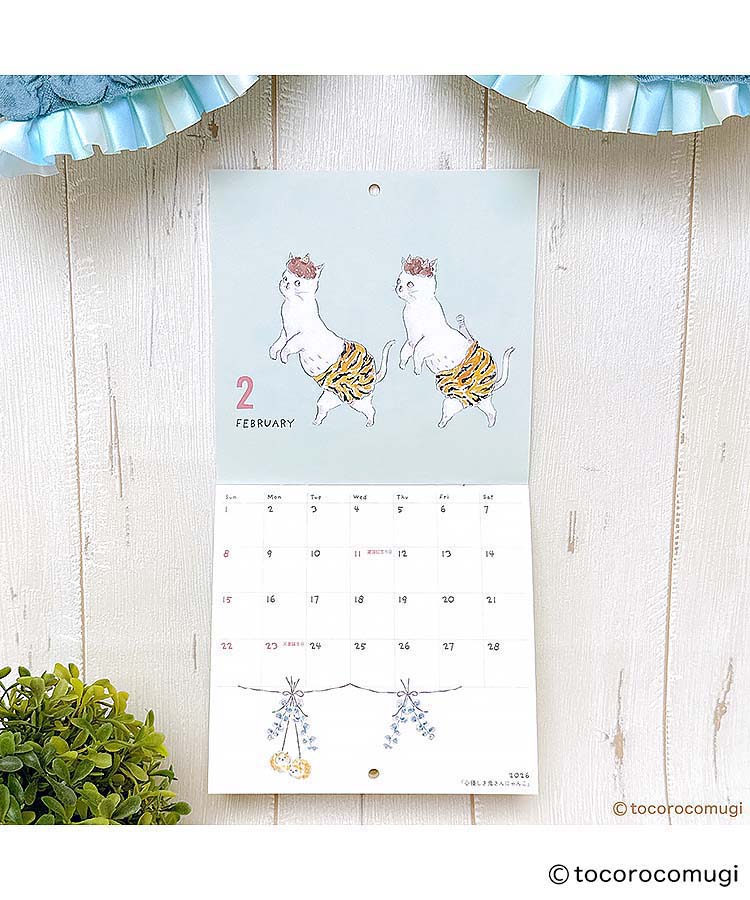 TOCOROCOMUGIカレンダー26