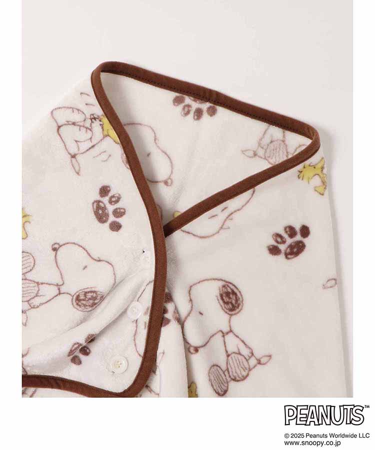 スヌーピー総柄3wayケープ