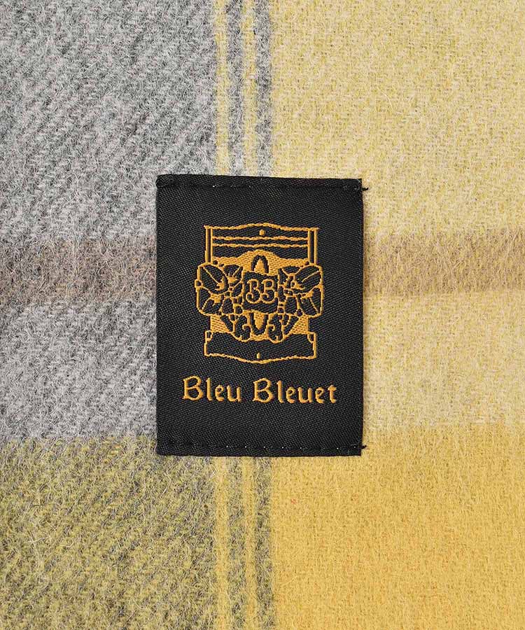 オリジナルネームウールチェックマフラー