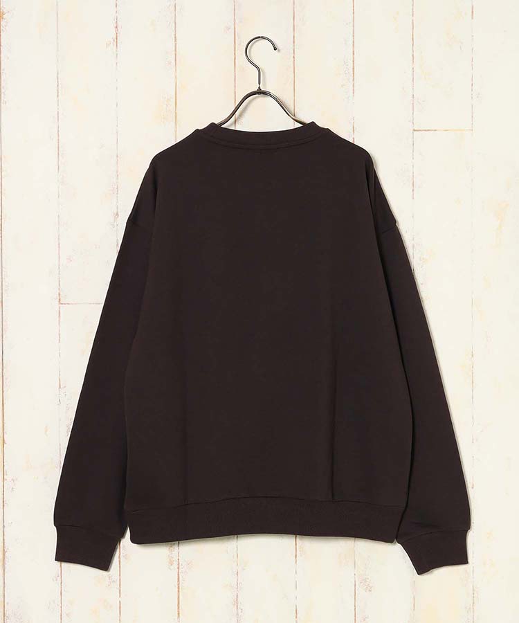 アニマル刺繍スウェット