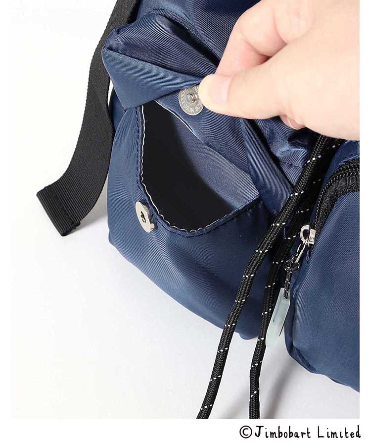 ジムボバートポケット２WAY巾着