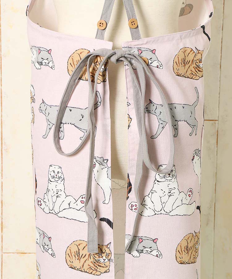 キャットフィーリングショートエプロン