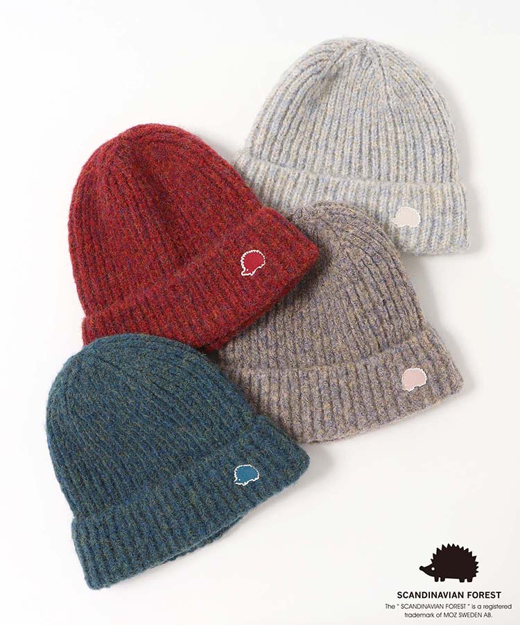 ≪SALE≫スカンジナビアンフォレスト 刺繍ニット帽