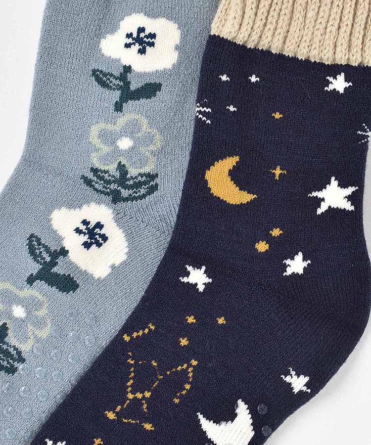 ジャムガーデン裏起毛ルームソックスM