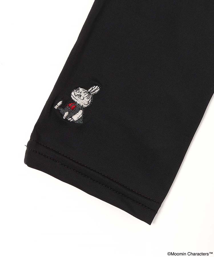 すわりリトルミイ刺繍冷感UVロンググローブ