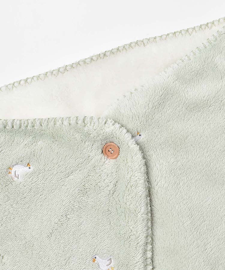 刺繍ブランケット