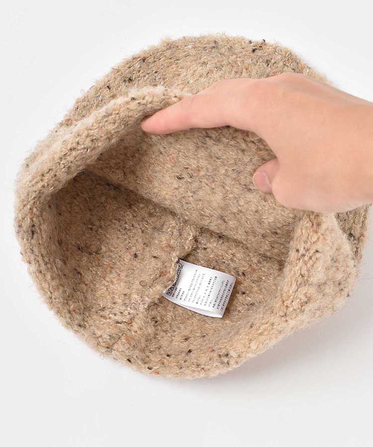 ネップニット帽