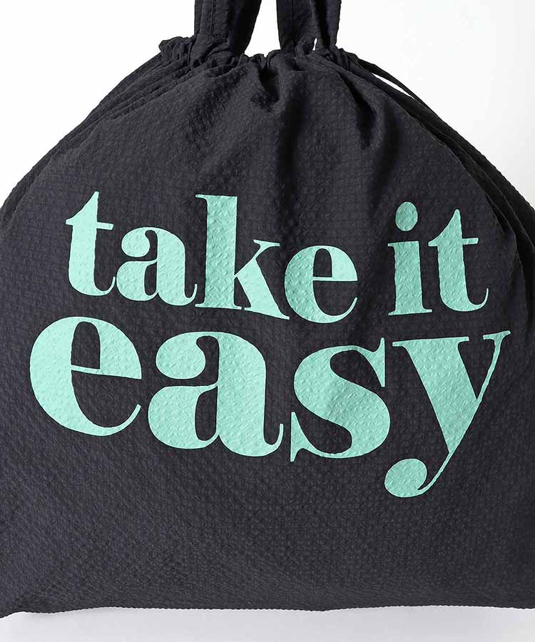 くるっとコンパクト巾着トート