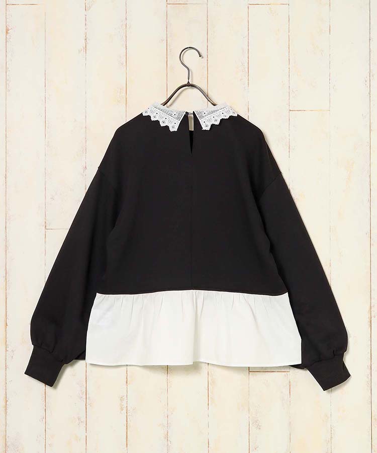 le petaleレースカラープルオーバー