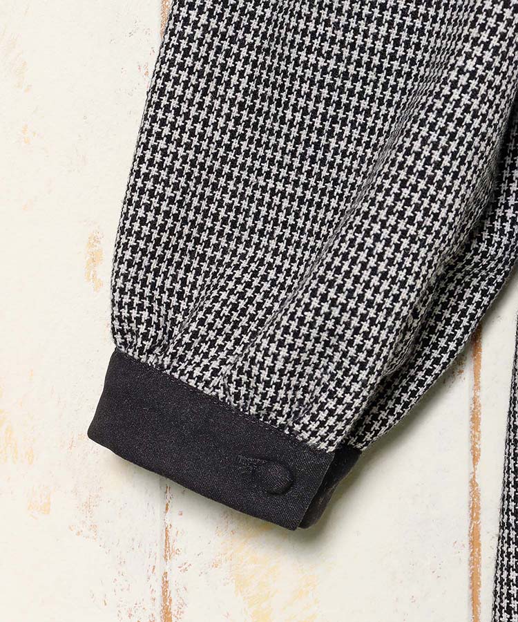 カフタンチェックワンピース