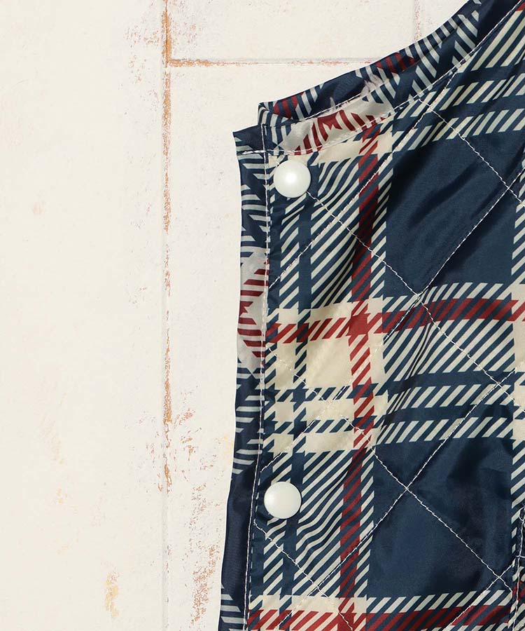 ボアキルトエプロン