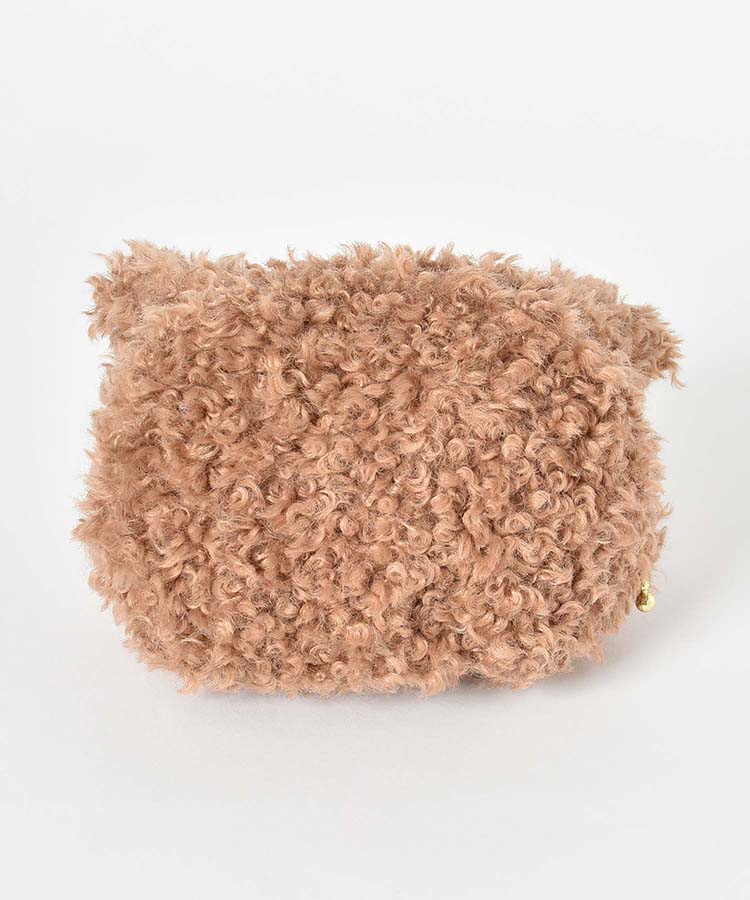 もこもこドッグポーチ