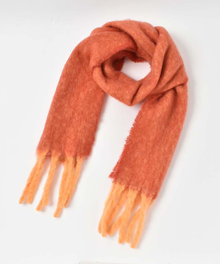 ミックスブークレマフラー