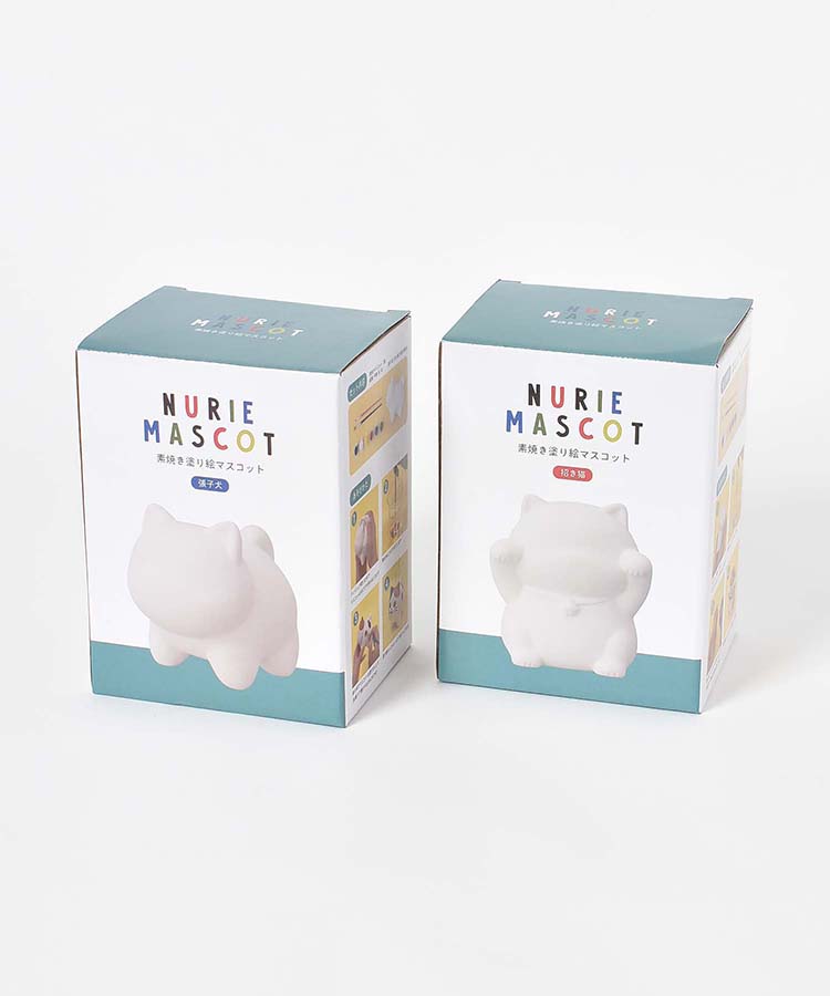 素焼き塗り絵マスコット