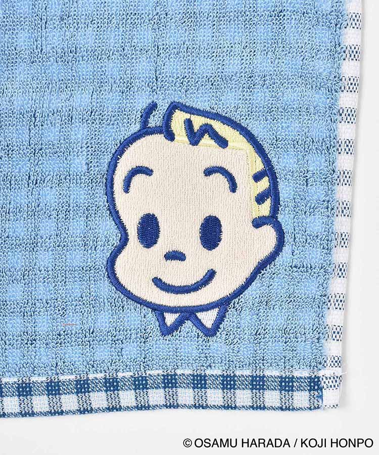 OSAMU GOODSアップリケ刺繍ミニタオル