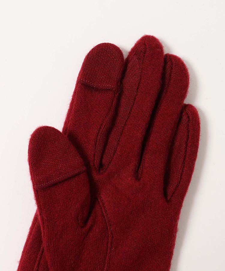 指フードキャット刺繍グローブ