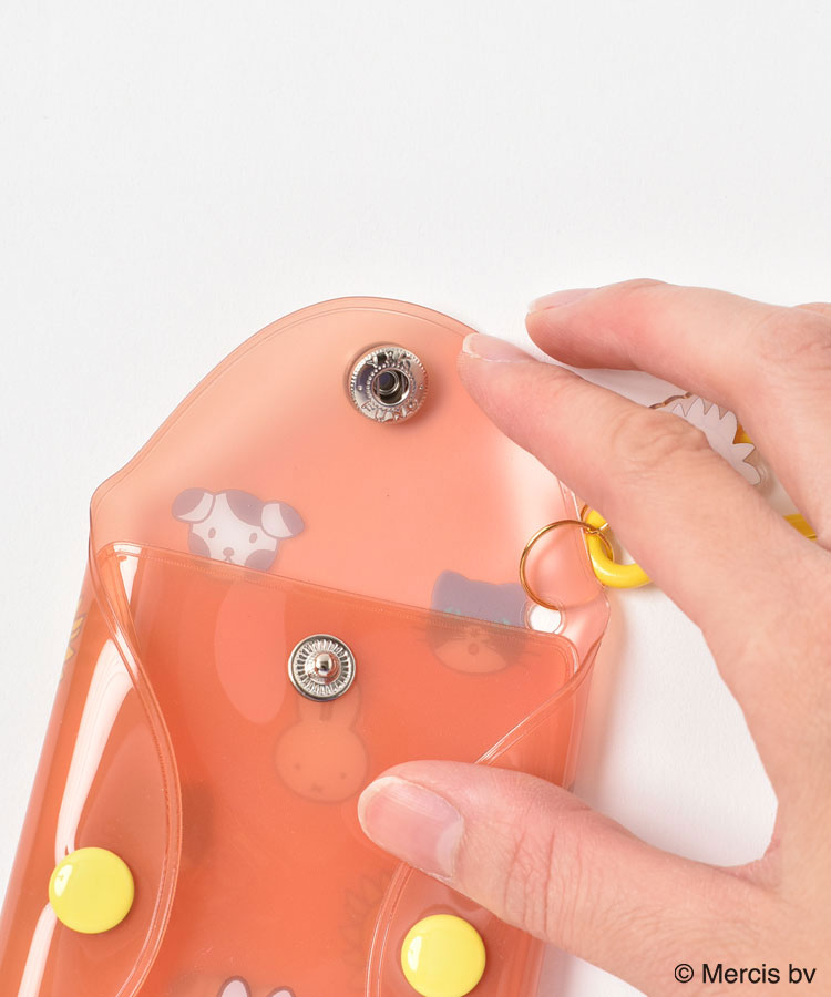 ミッフィーカラフルクリアマルチケース