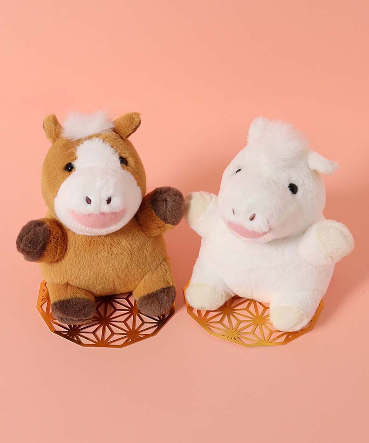 【WEB予約 12/17~順次発送】うまぽちゃぬいぐるみ