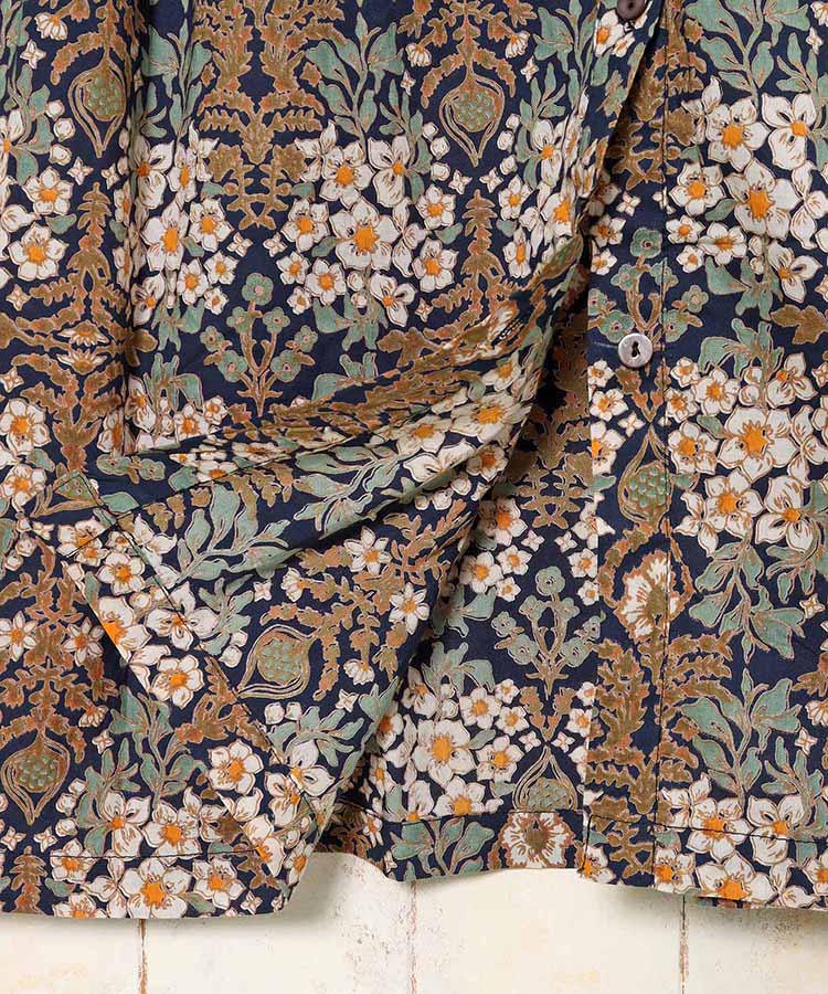 【WEB限定】ガーデンクロス前開きワンピース