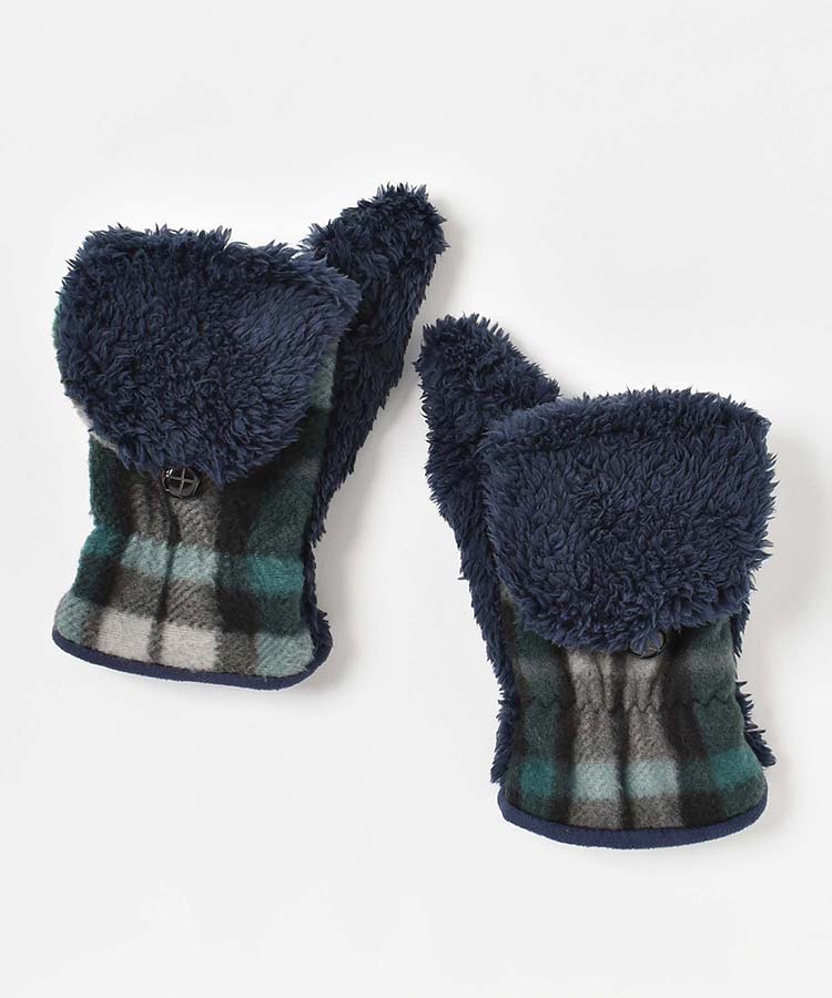 ≪SALE≫チェックミトングローブ