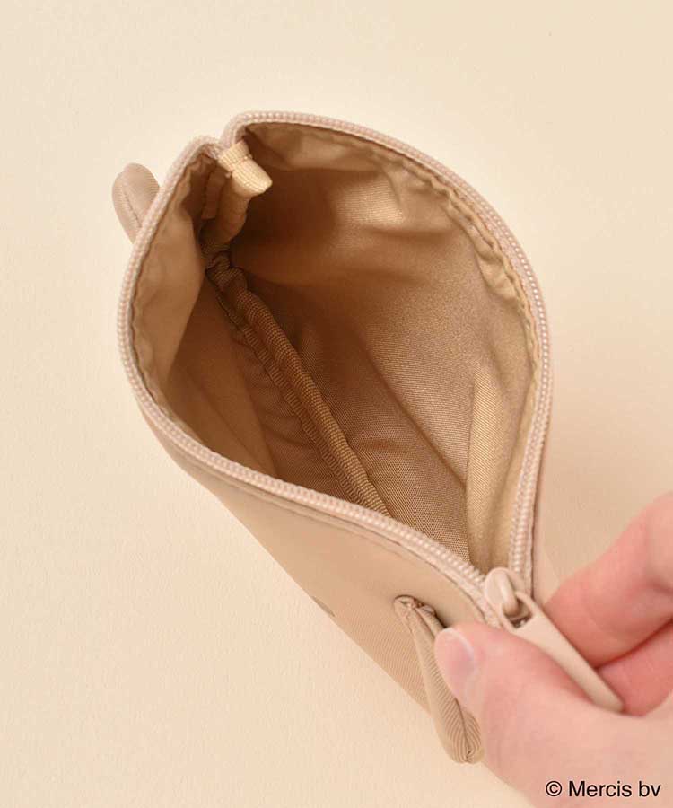 BRUNA FACEボンディングミニフラットポーチ